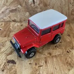 トヨタ ランドクルーザー 4×4 レッド マジョレット ミニカー