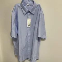 UNIQLO ドライノンアイロンジャージーシャツ　半袖61 Blue XL