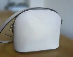 kate spade ベージュ ラウンドショルダーバッグ