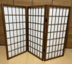 木製和風パーテーション 3連式 - メルカリ