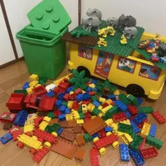 レゴブロック デュプロバス 収納ボックス レゴ LEGO 大量 まとめ売り