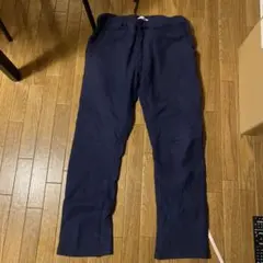 再値下げ❗️フォーク＆スプーンのコットンパンツ、ネイビー