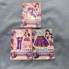 【未使用品】アイカツ！カード　プラムトルテコーデ一式 アイカツ プラムトルテコーデ - メルカリ