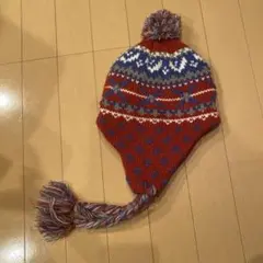 裏フリース　暖かい　帽子