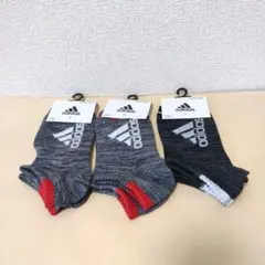 アディダス ソックス 21-23cm 3足セット（1081）