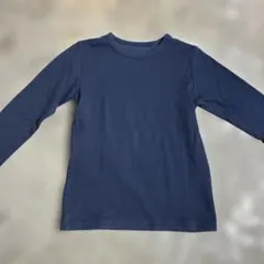 HEATTECH 長袖アンダーシャツ ネイビー