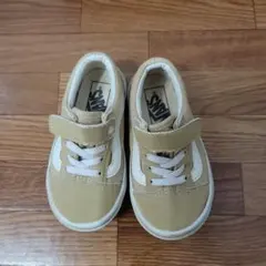 VANS ベージュ スニーカー キッズ