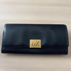 MICHAEL KORS ブラック レザー 長財布