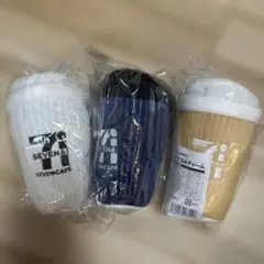 セブンイレブン　happyくじ ぬいぐるみチャーム　3個セット