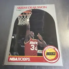 NBA 1990 NBA HOOPS Akeem Olajuwon