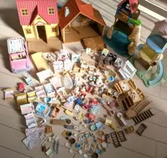 シルバニアファミリー ハウスと家具セット ブタさんはいません