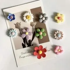 花形マグネット 10個セット