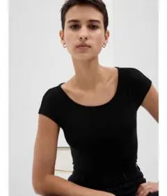 GAP モダン キャップスリーブtシャツ Lのサムネイル