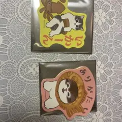 モフサンド　スマホに貼れるサイズのステッカーコレクション 2種セット