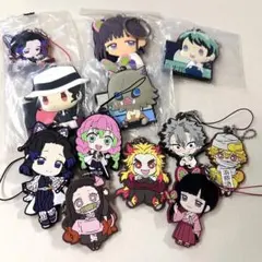 鬼滅の刃　ラバーストラップ・キーホルダー　まとめ売り