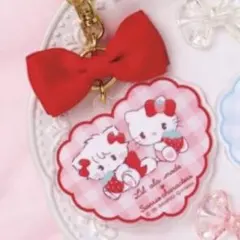 Lil ala mode×サンリオ 当りくじ チャーム 赤 mikko