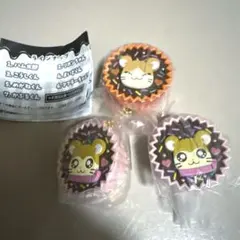 とっとこハム太郎　手作りおやつチャーム　まいどくん　マフラーちゃん　3点セット