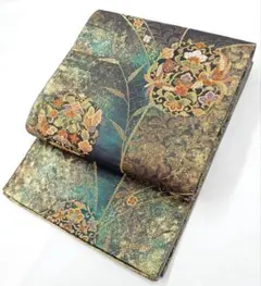 FN12153b 早い者勝ち！着物 正絹 袋帯 六通柄