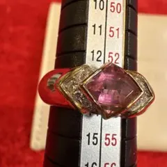 蒼*薇様 ペルピニャンガーネット リング リメイク品 - メルカリ