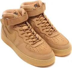 Nike Air Force 1 茶色 ハイカット