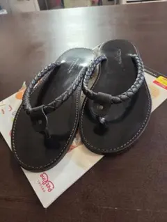 【未使用】フラテッリ・ヴァンニ メッシュレザーサンダル(デットストック) 未使用】フラテッリ・ヴァンニ メッシュレザーサンダル(デットストック