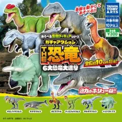 ガチャアクション THE恐竜 6大恐竜大進擊　ギガノトサウルス