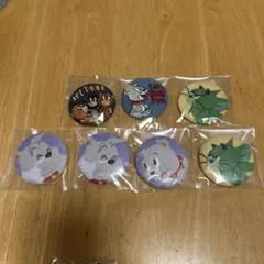 トムとジェリー　缶バッジ 7個セット　未使用、ダブりあり