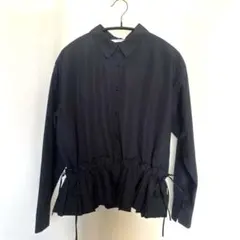 【匿名配送】BEAMS ブラウス ネイビーのサムネイル