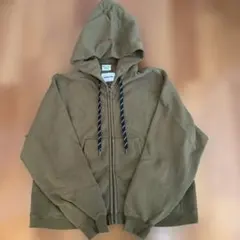 Champion monkey time M オリーブグリーン パーカー