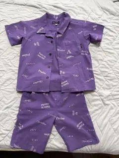 BeBe セットアップ パープル 110cm