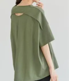 新品　AMERICAN HOLIC バックオープンカットプルオーバー