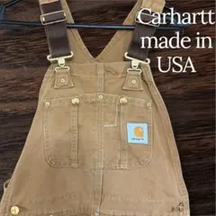 USA製 Carhartt カーハート ダブルニー オーバーオール ダック 古着
