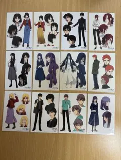 劇場版 空の境界 ポストカードセット 両儀式 両儀織 黒桐幹也 浅上藤乃