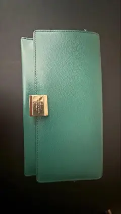 SMYTHSON 長財布　牛革グリーンのサムネイル