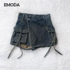 EMODA エモダ　カーゴラップショートパンツ 25ss ギャル　y2k