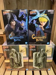 【新品】NARUTO 終末の谷セット ナルト サスケ フィギュア4体set