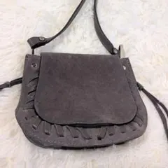 ジャンニキアリーニ ショルダーバッグ　スウェード　美品