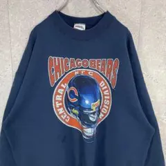 PRO LAYER USA製 90s シカゴベアーズ プリントスウェット2XL