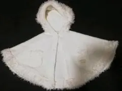 【お値下げ中】ベビーポンチョ　ジェラートピケ　90-100cm