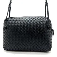 【極美品】ボッテガヴェネタ カメラバッグ イントレチャート ダークブラウン 極美品】ボッテガヴェネタ カメラバッグ イントレチャート