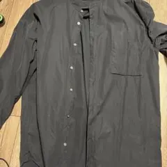 ユニクロ+J 黒長袖シャツ Lサイズ