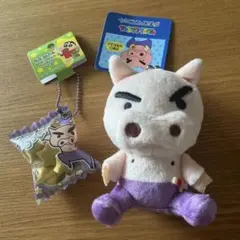 ぶりぶりざえもん　がま口マスコット　シャカシャカキーホルダー