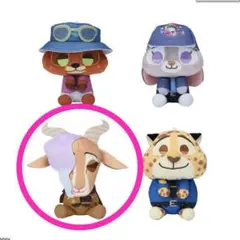 &you マスコット　ズートピア2 ガゼル　アンドユー　ぬいぐるみ　キーホルダー