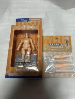 ねんどろいどどーる Man[almond milk・身長調整セット　各1個