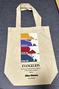 未使用　EVANGELION Mac-House トートバッグのサムネイル
