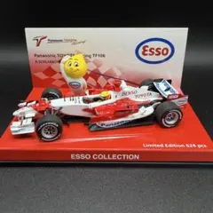 ミニチャンプス ティモ・グロック トヨタTF108 直筆サイン入り 1/43