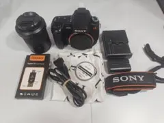 ★ 極良品 ソニーα３５０★１４２０万画素★３０日動作保証★ズームレンズセット☆