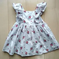 baby GAP ベビーギャップ　フラワープリント ワンピース 12-18ヶ月