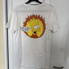 美品】AKTE ザ・シンプソンズ Tシャツ ホワイト - メルカリ