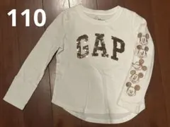 ギャップキッズ　ミッキー ロンT 110cm